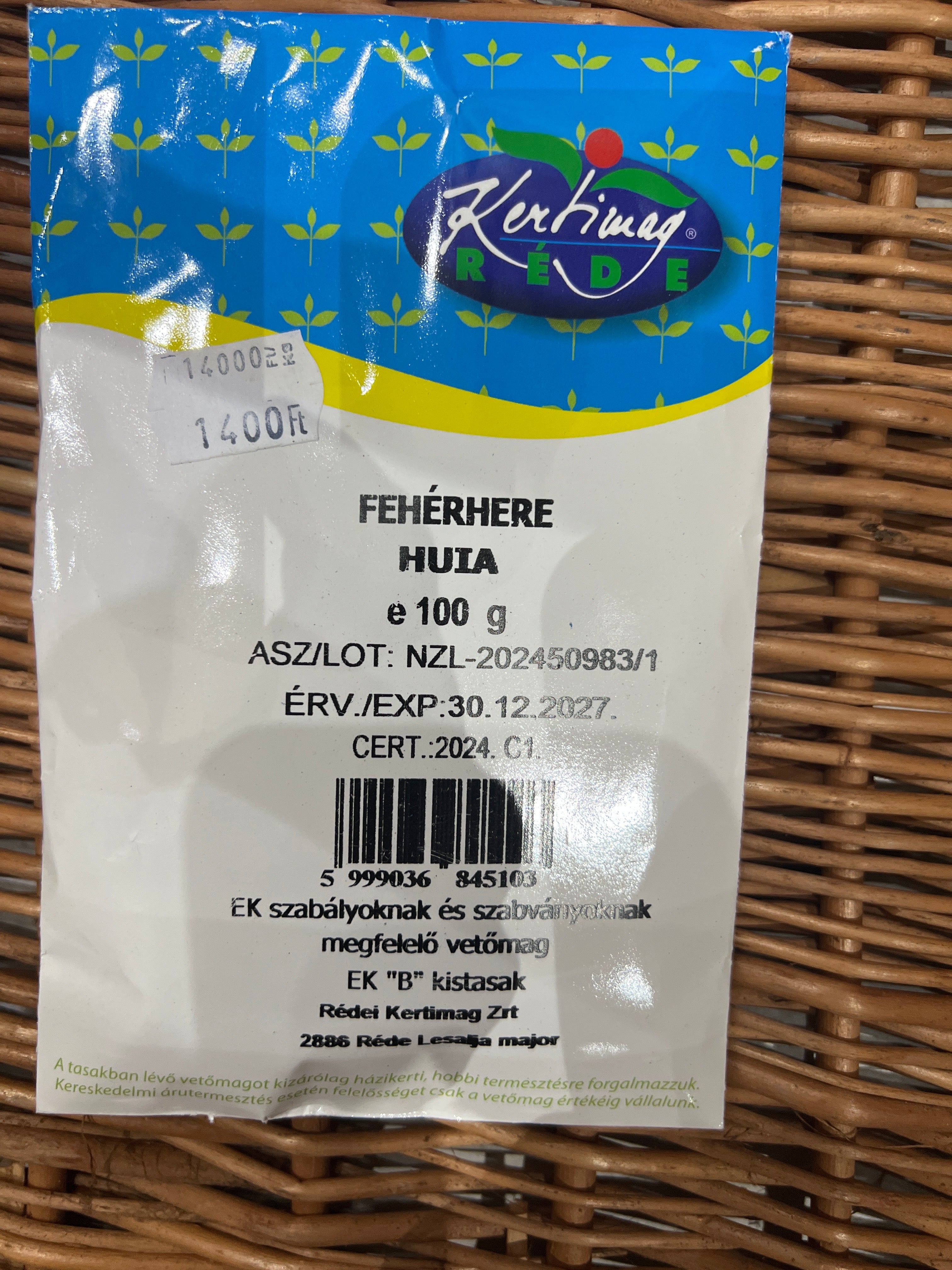 Fehér here 100 gram