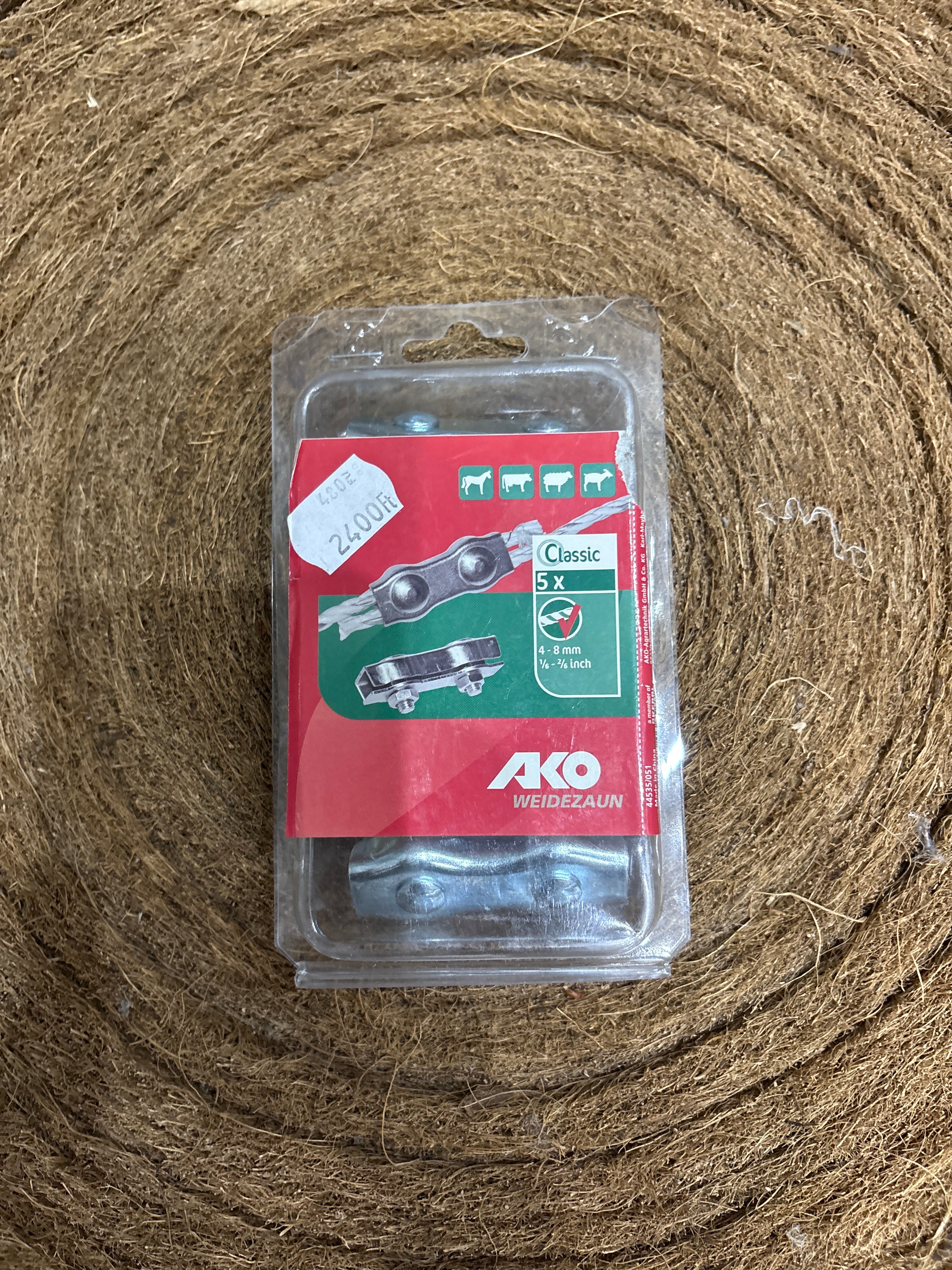 Villanypásztor vezetéktoldó 5 db, 4-8 mm 44535/051