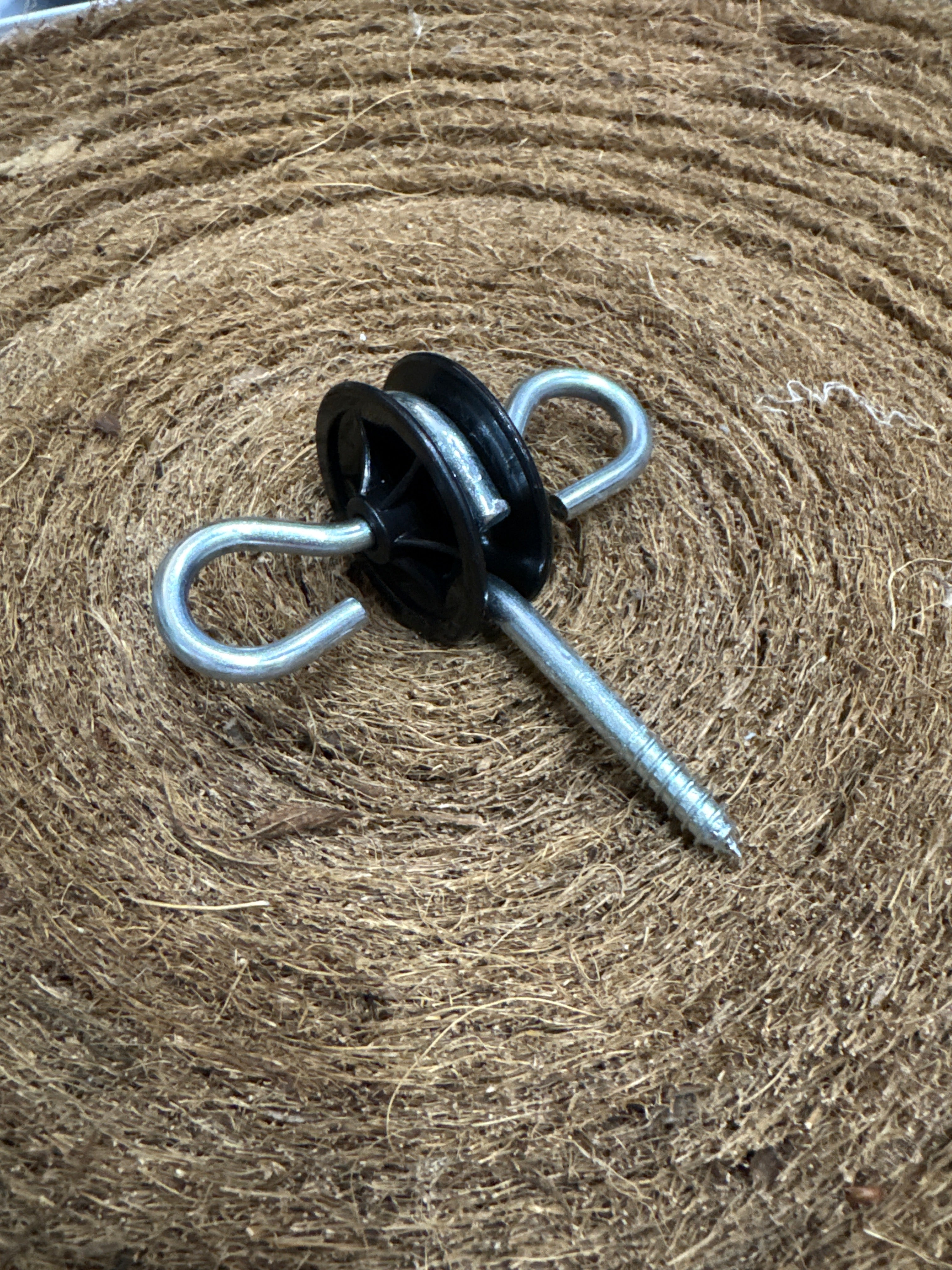 Villanypásztor Farmline Cervos facsavaros kapuakasztó 10 db, max:10 mm szalaghoz 44248-S