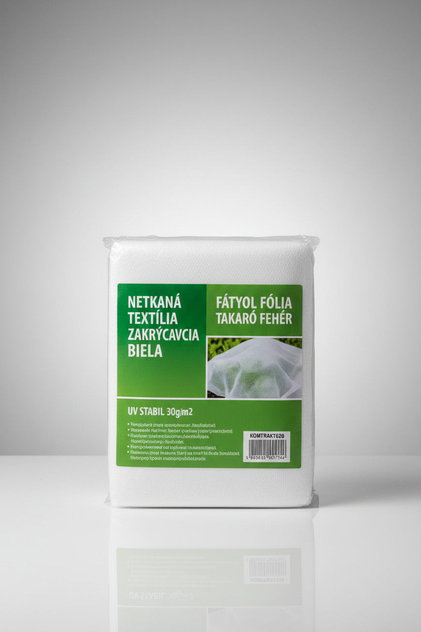 Növénytakaró téli 3,2 X 5 m fehér 30 gr / m2