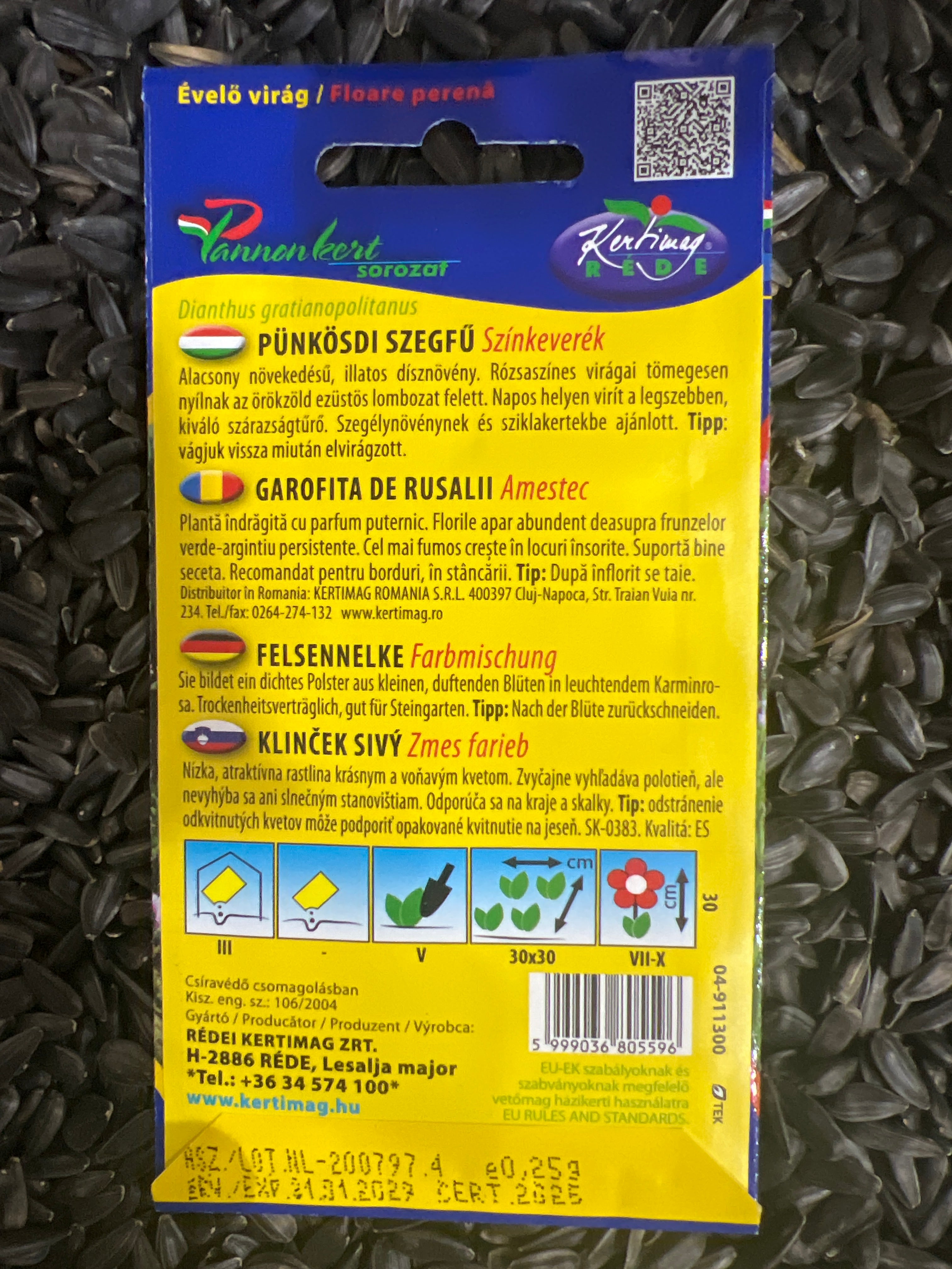 Pünkösdi szegfű színkeverék