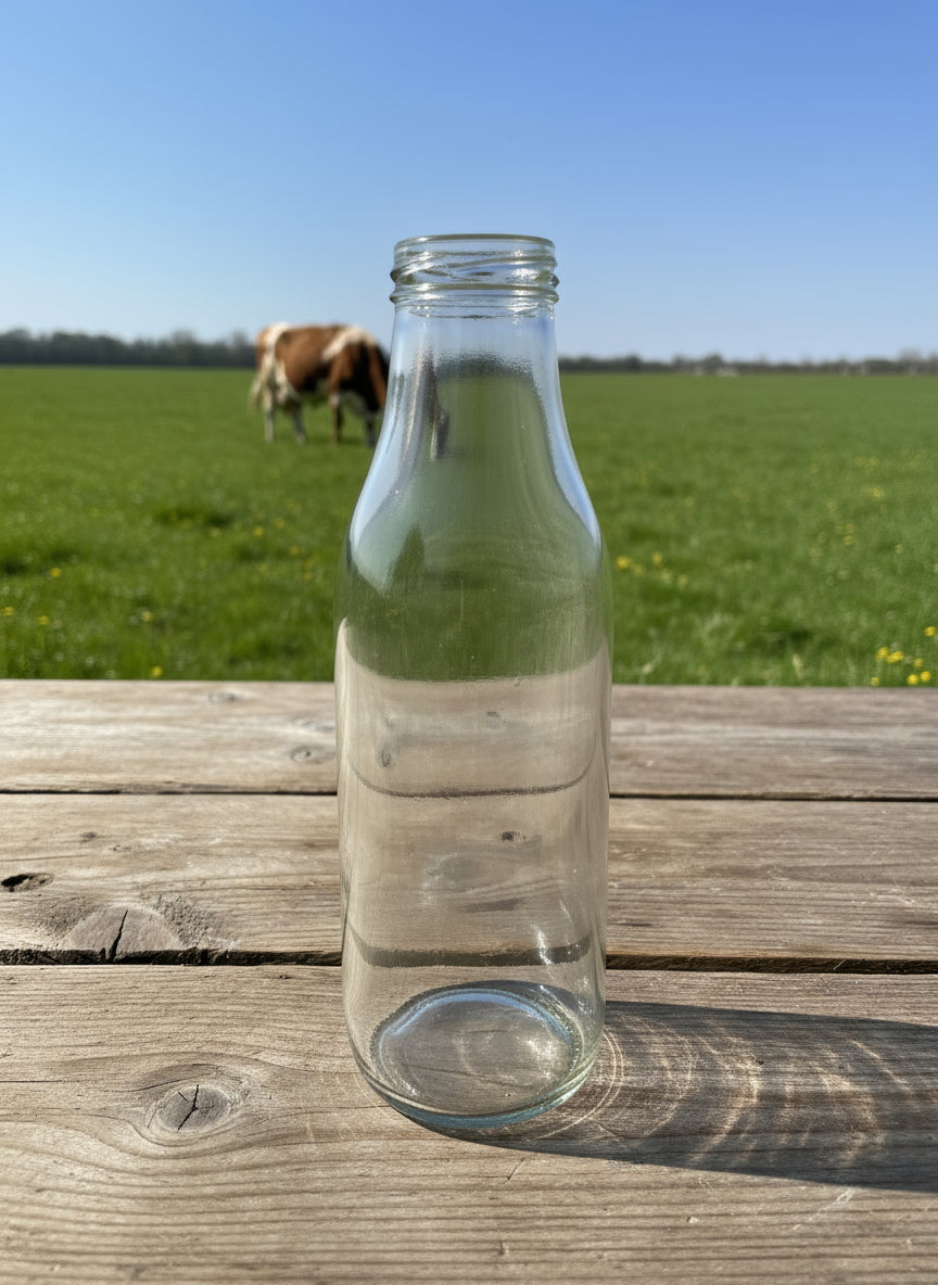 Üvegpalack (tejes/szörpös üveg) 0,5 l