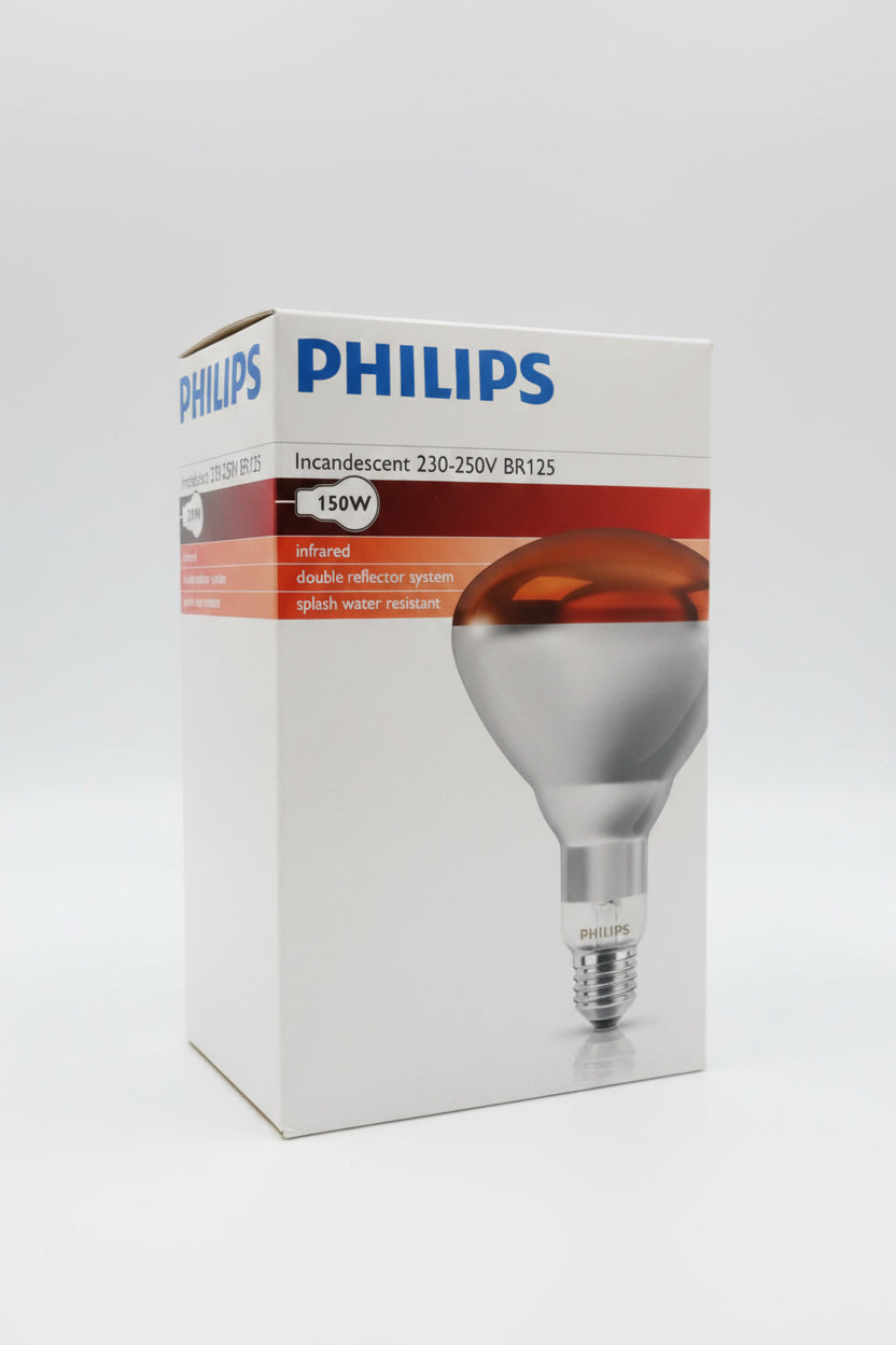 Infravörös izzó 150w vörös, Philips