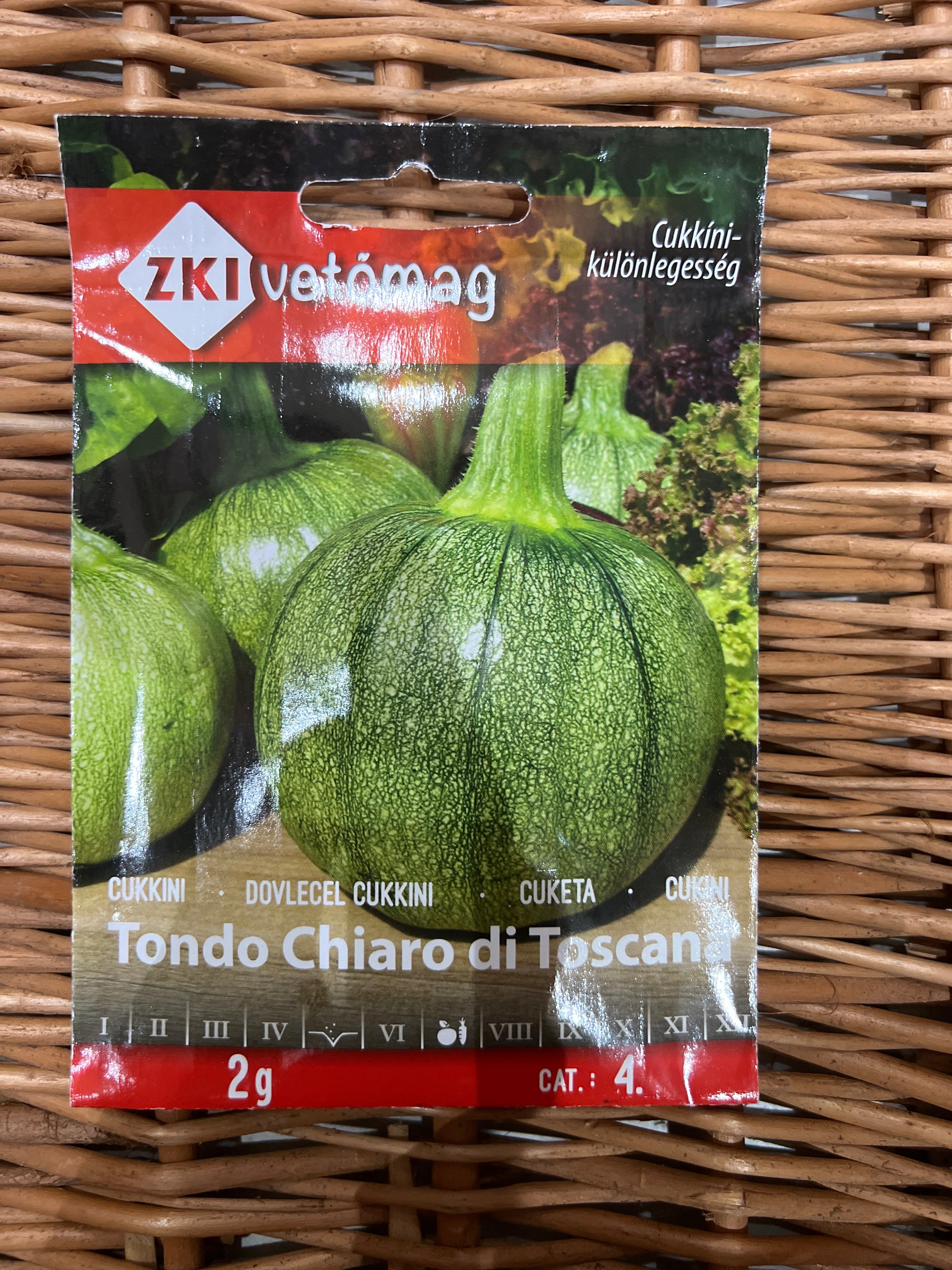 Cukkini gömbölyű