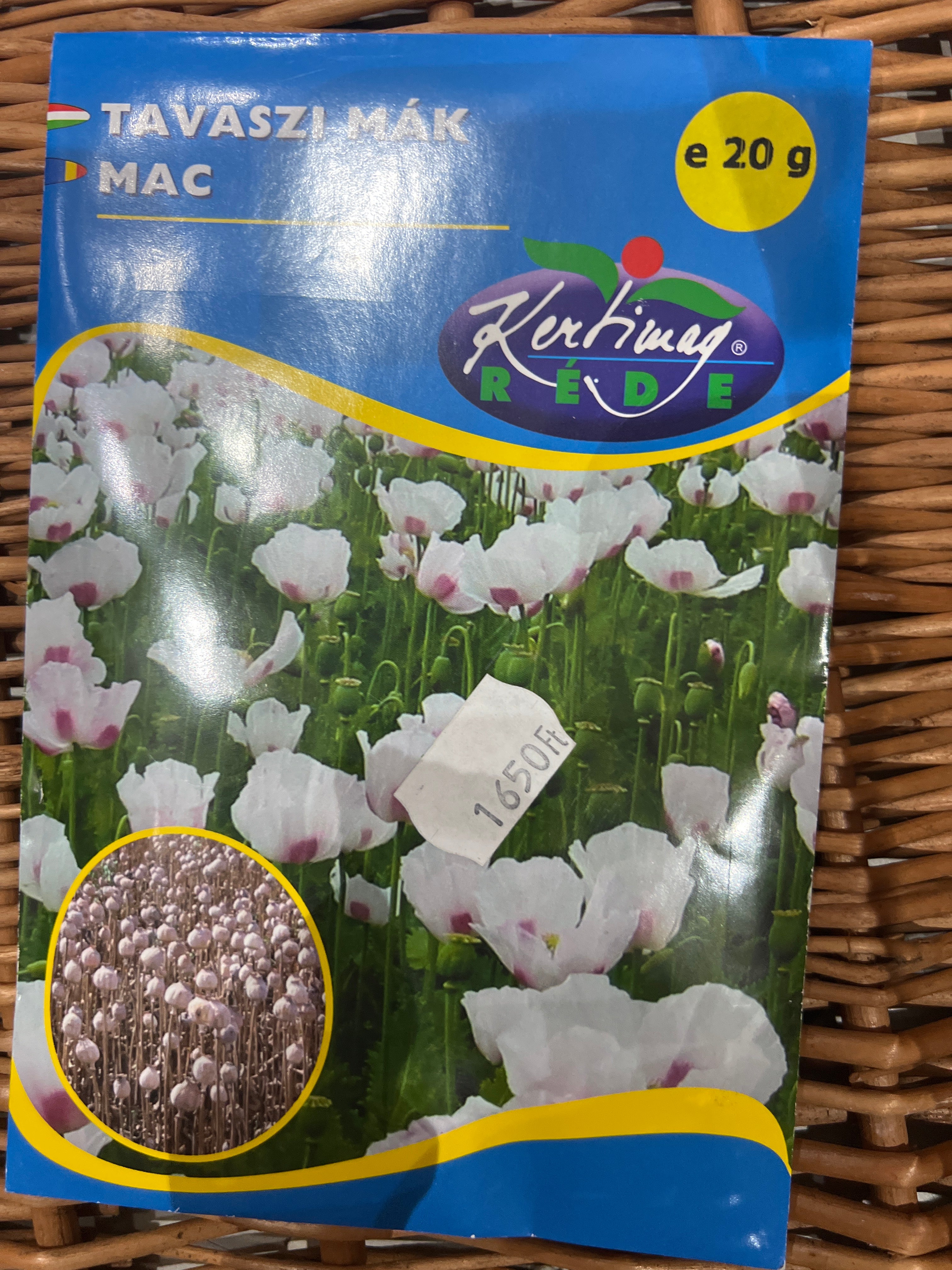Tavaszi mák 20gr