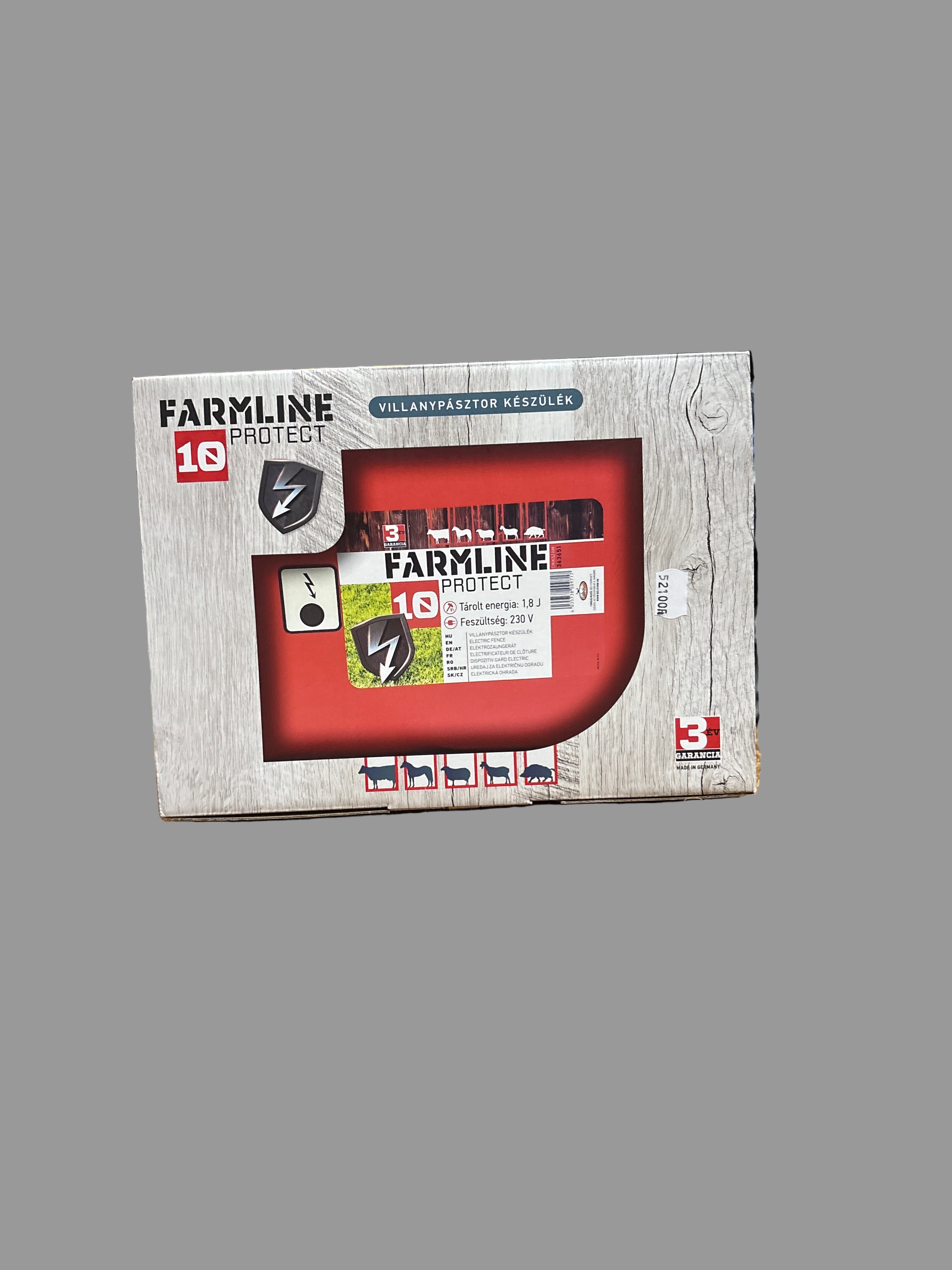 Villanypásztor Farmline Protect 230V, 1,8 J