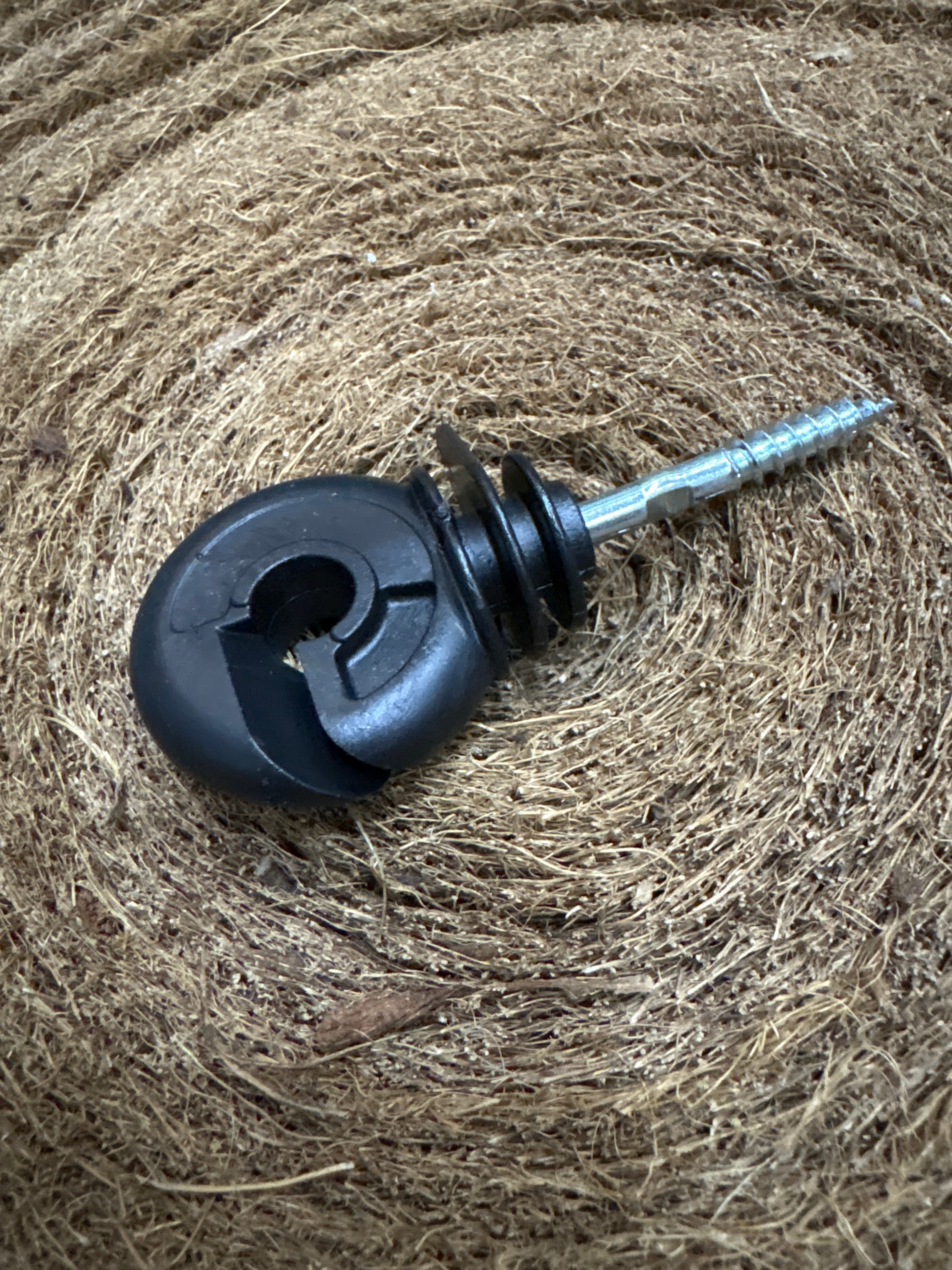 Villanypásztor Farmline Torus erősített, max 10 mm szalag, facsavaros körszigetelő 25 db  44314-S