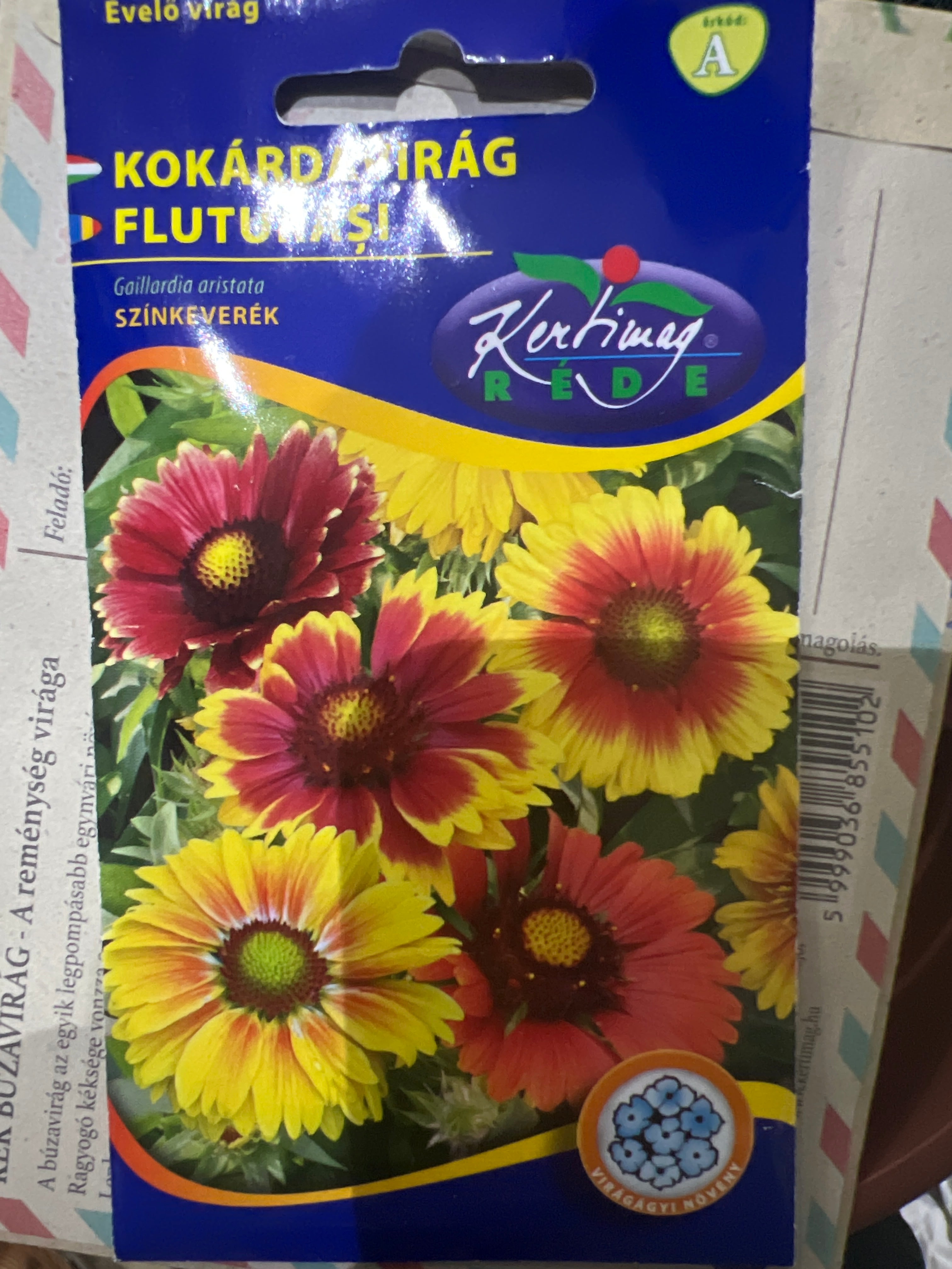 Kokárda virág színkeverék