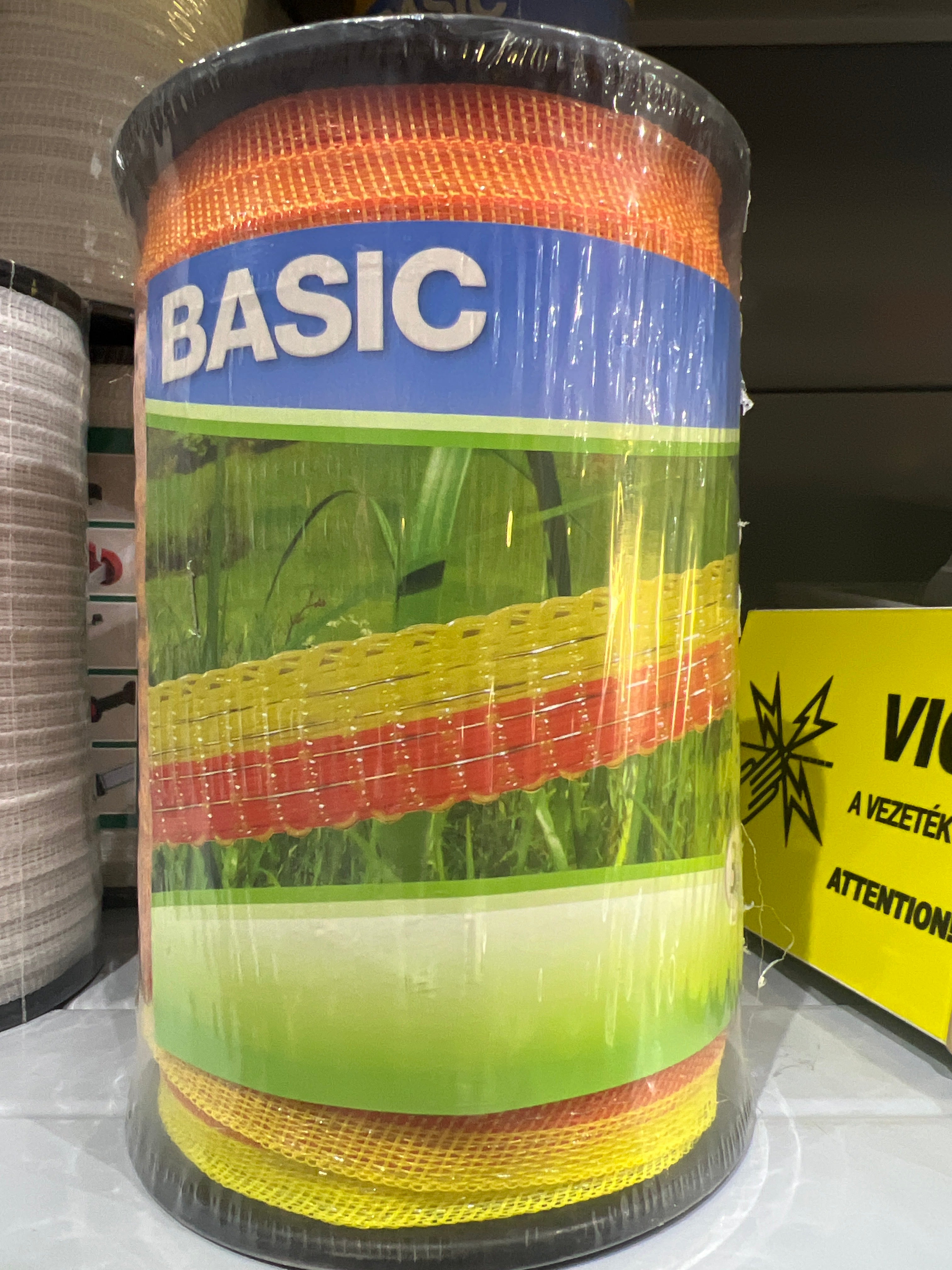 Villanypásztor szalag Basic: 20 mm x 200 m (90kg)