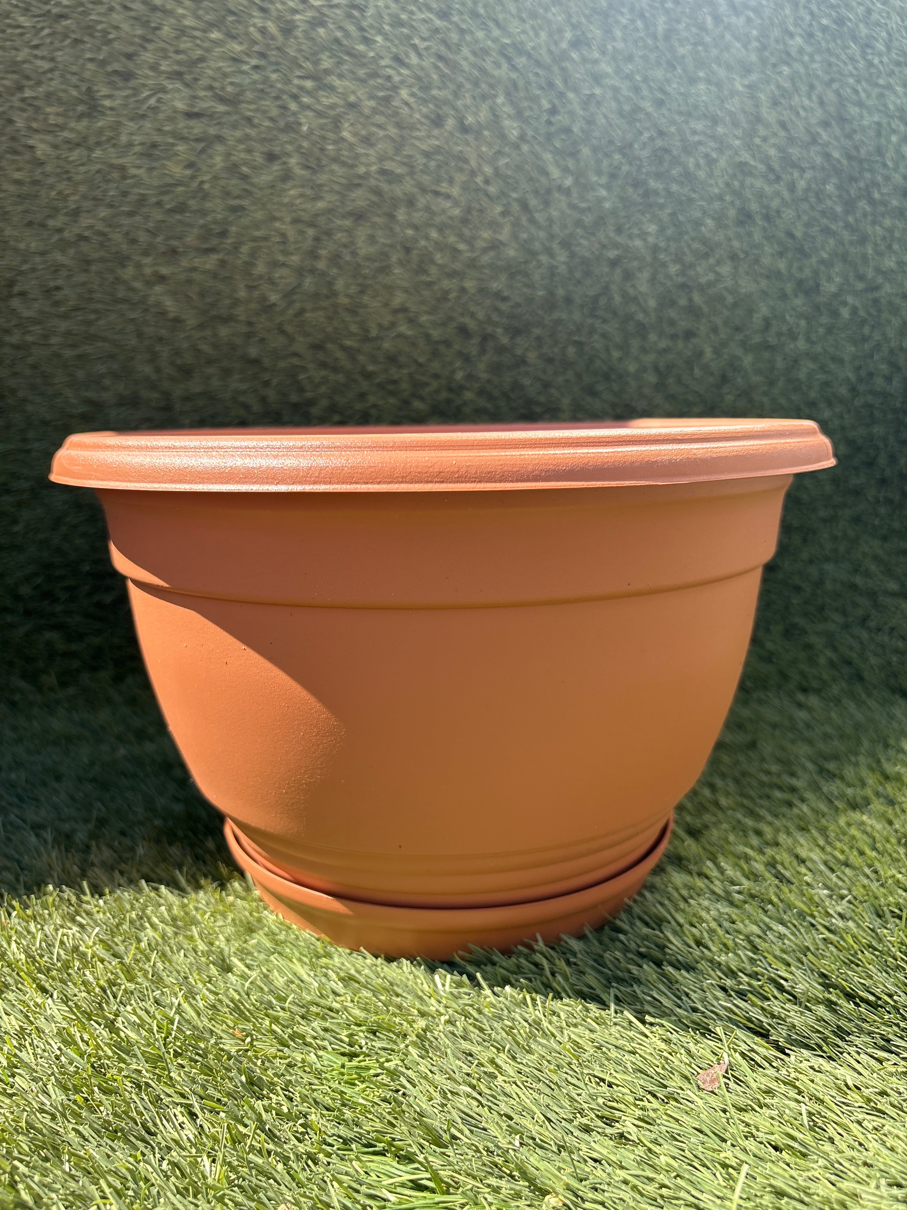 Virágcserép, Agro, terakota, átmérő 27 cm