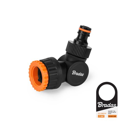 BLACK LINE csapcsatlakozó, belsőmenetes 1 - 3/4 colos, állítható BM 1" / 3/4"