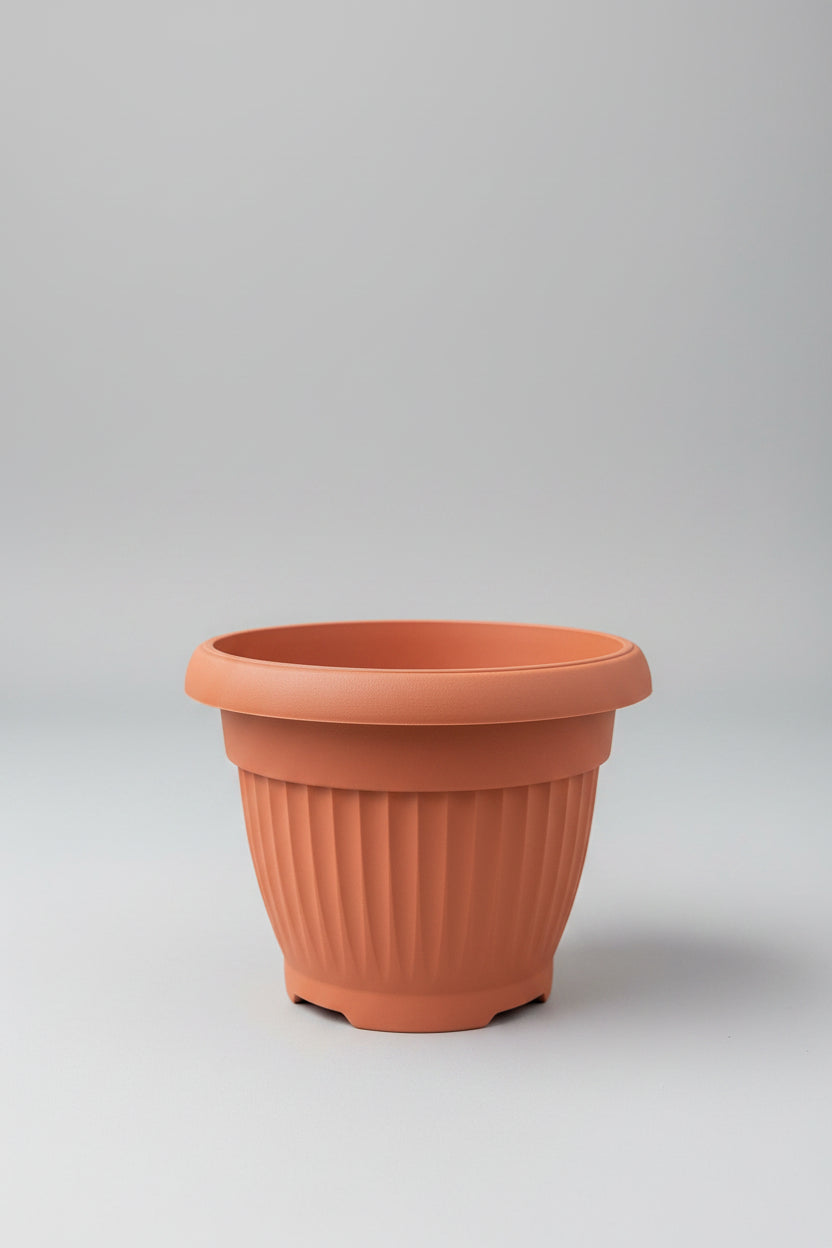Virágcserép 20 cm terrakotta