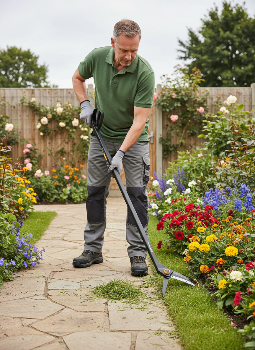 Fűnyírò ollò hosszúnyelű Fiskars