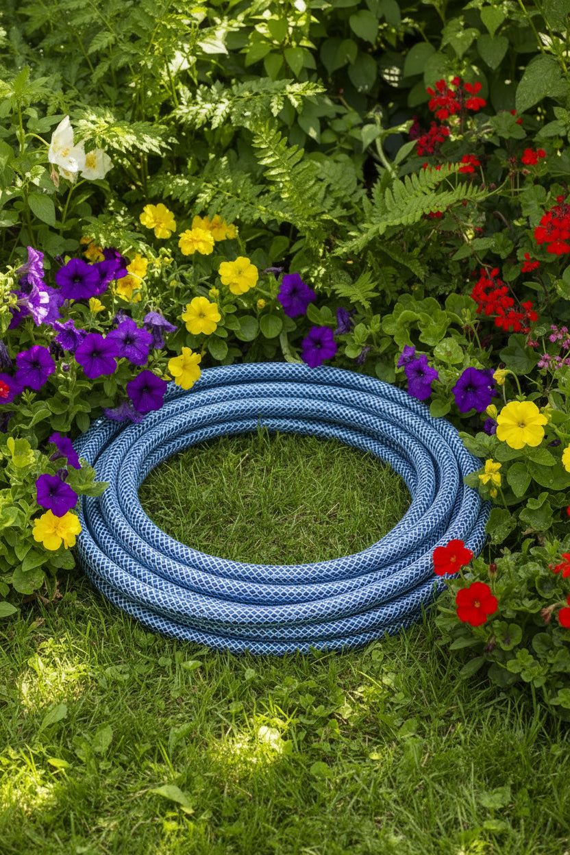 Locsolótömlő, csavarodásmentes, 5 rétegű, 1/2”, 25 m, max. 24 bar, UV álló