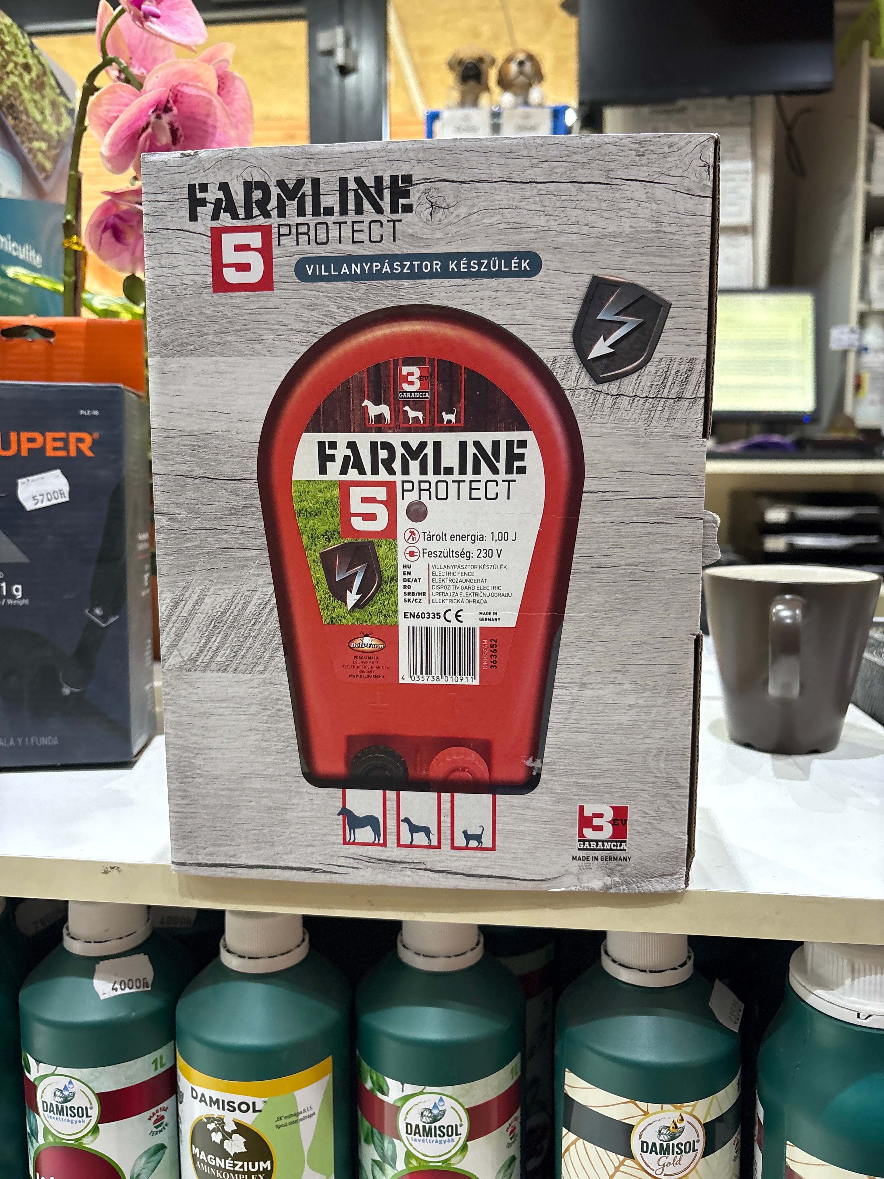 Villanypásztor Farmline Protect 230V, 1.00 J