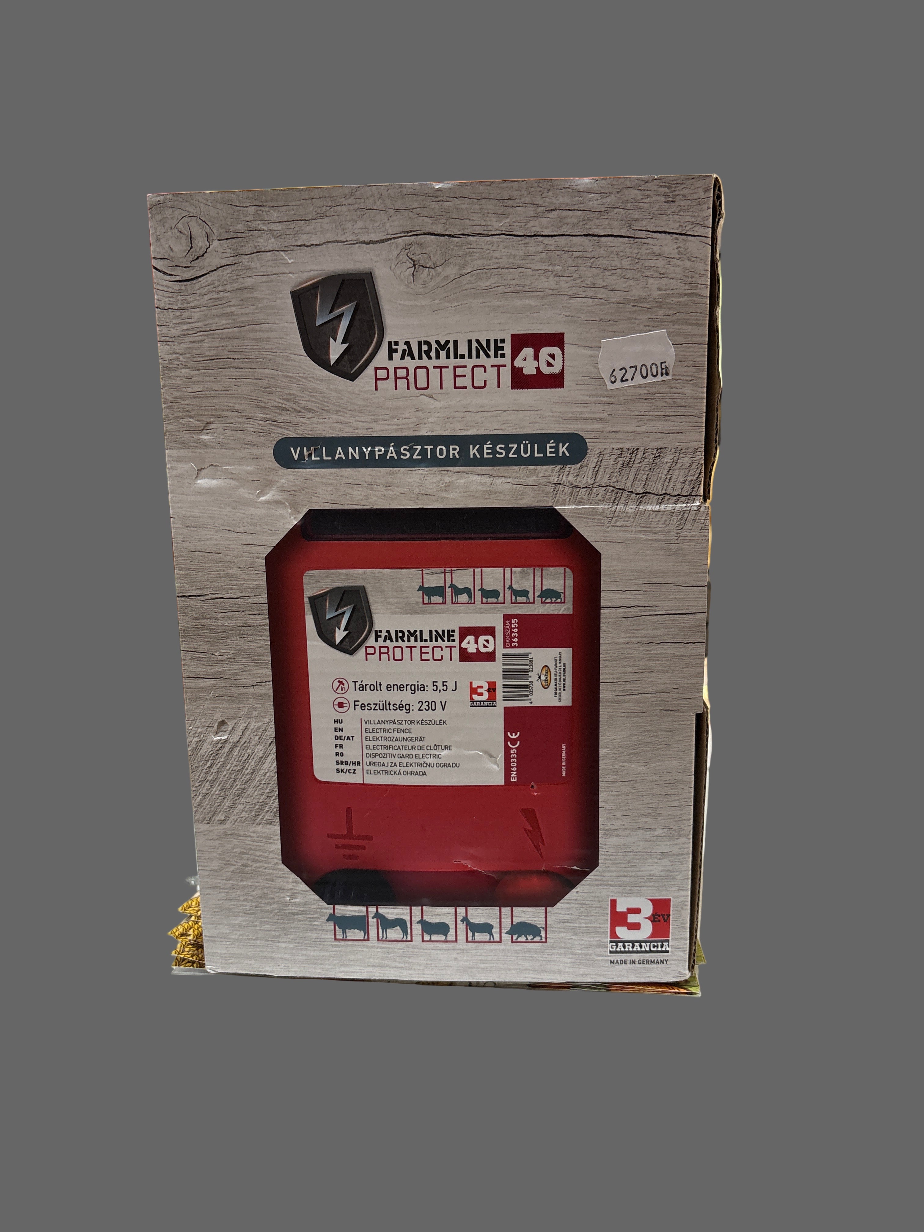 Villanypásztor Farmline Protect 230V, 5,5 J