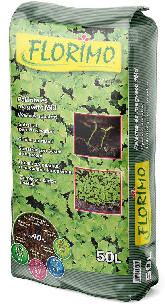 Palántaföld 50L FLORIMO (6.5pH)