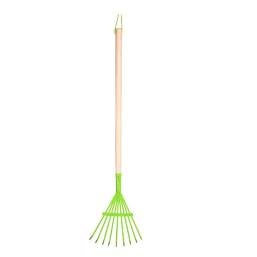 Gyerek lombseprű fém fa nyéllel  ESSCHERT DESIGN