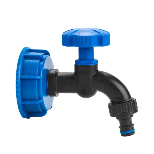 Szett - IBC kék anya csappal 1/2"  GW S60x6 GZ