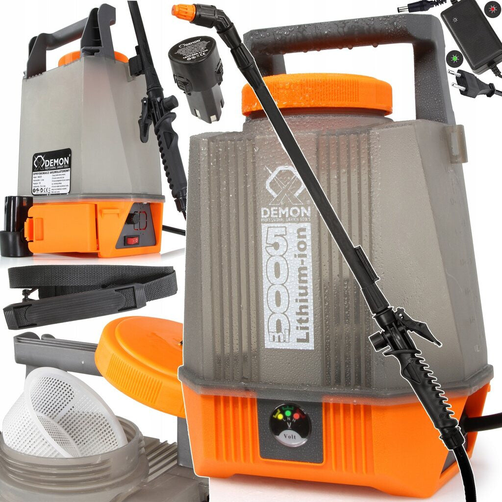 Akkumulátoros permetező 5l DEMON