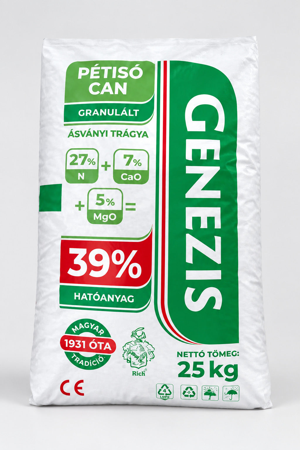 Pétisó 27% műtrágya 25kg (nitrogén)