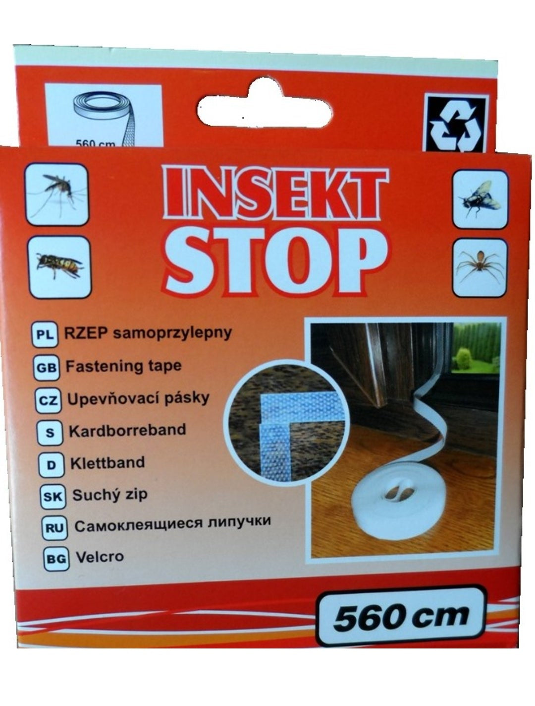 Tépőzár szúnyoghálóhoz 560cm
