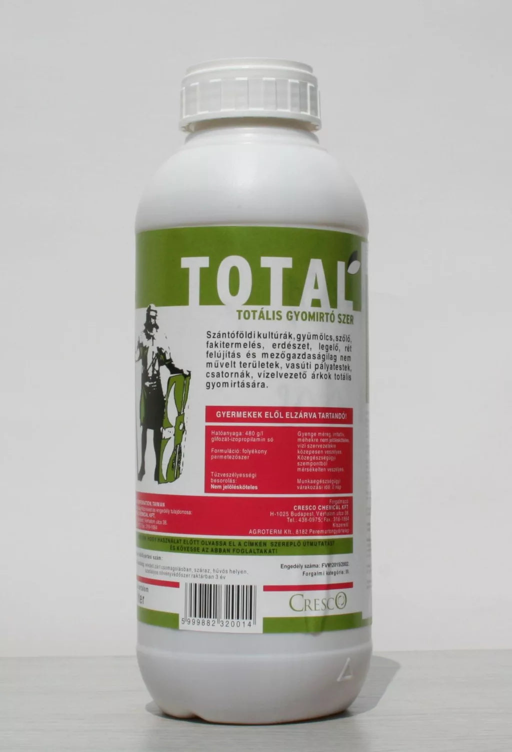 Gyomirtó totális Total 5L