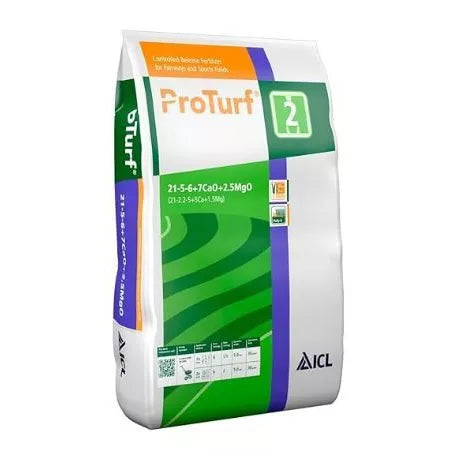 Gyeptrágya ICL Everris ProTurf 21-5-6+7CaO+2,5MgO 25kg