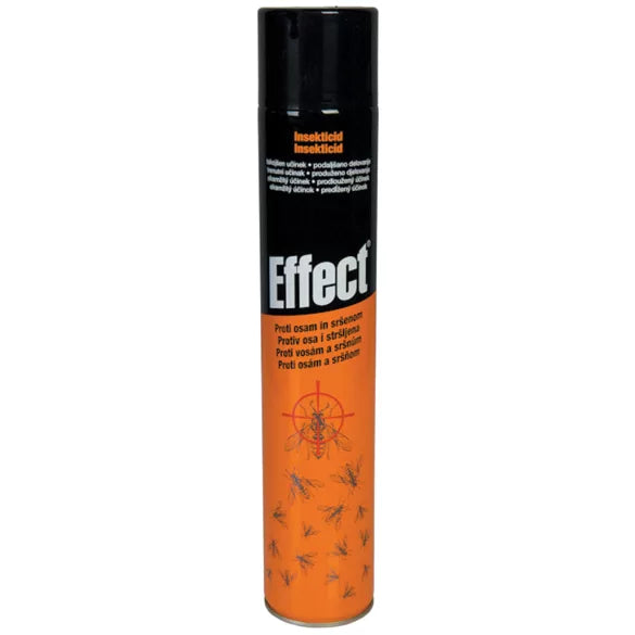 Darázs és darázsfészek írtó aeroszol 750ml Effect