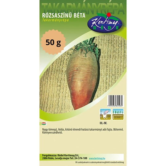 Takarmányrépa rózsaszínű béta 50g
