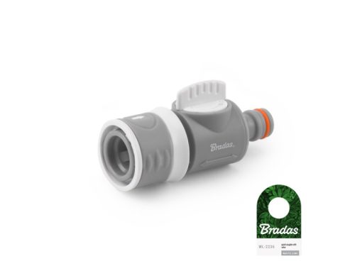 WHITE LINE gyorscsatlakozó, elzárható