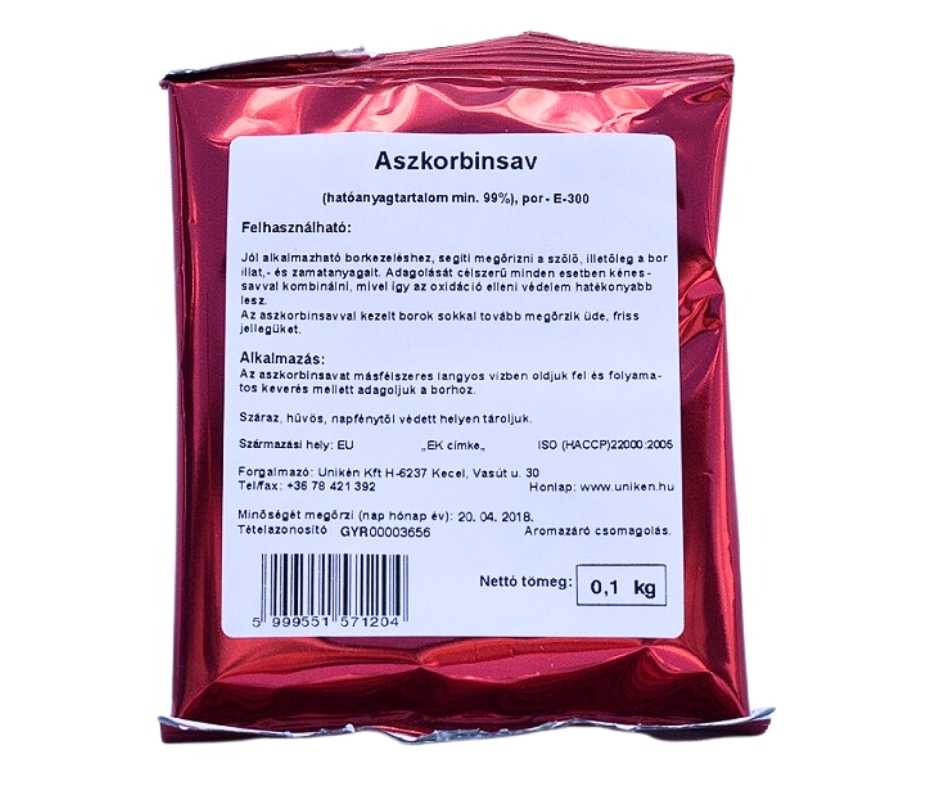 Aszkorbinsav 0,1