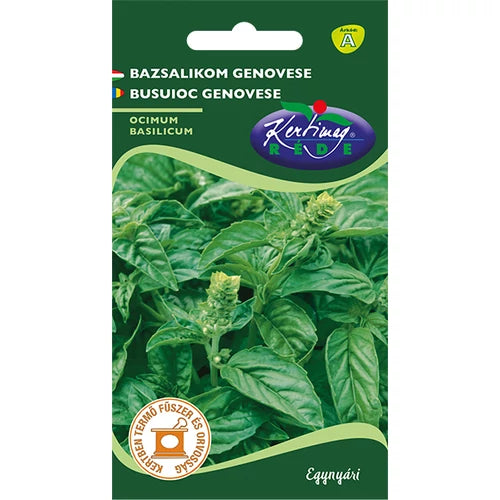 Bazsalikom Genovese (Ocimum Basilicum) Kertimag 2g