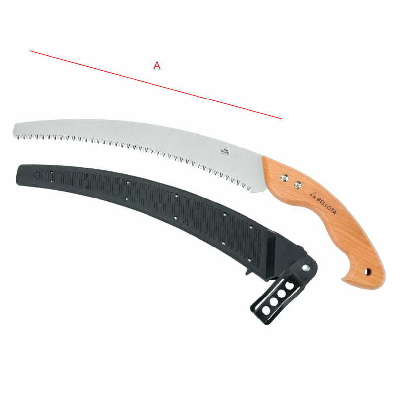 Ágfűrész kézi Bellota - japán pengével, fa nyéllel és tokkal (2458713)