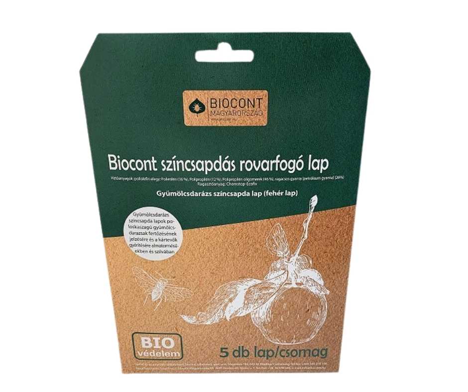 Biocont fehér rovarfogó lap