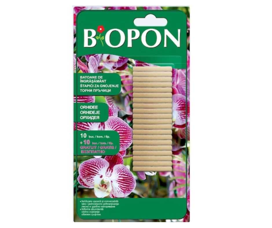 BIOPON táprúd Orchidea 10+10 db
