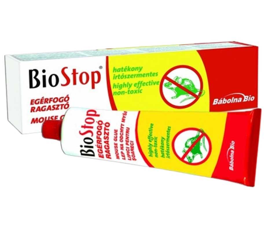 BIOSTOP rágcsáló ragasztó 135 gr