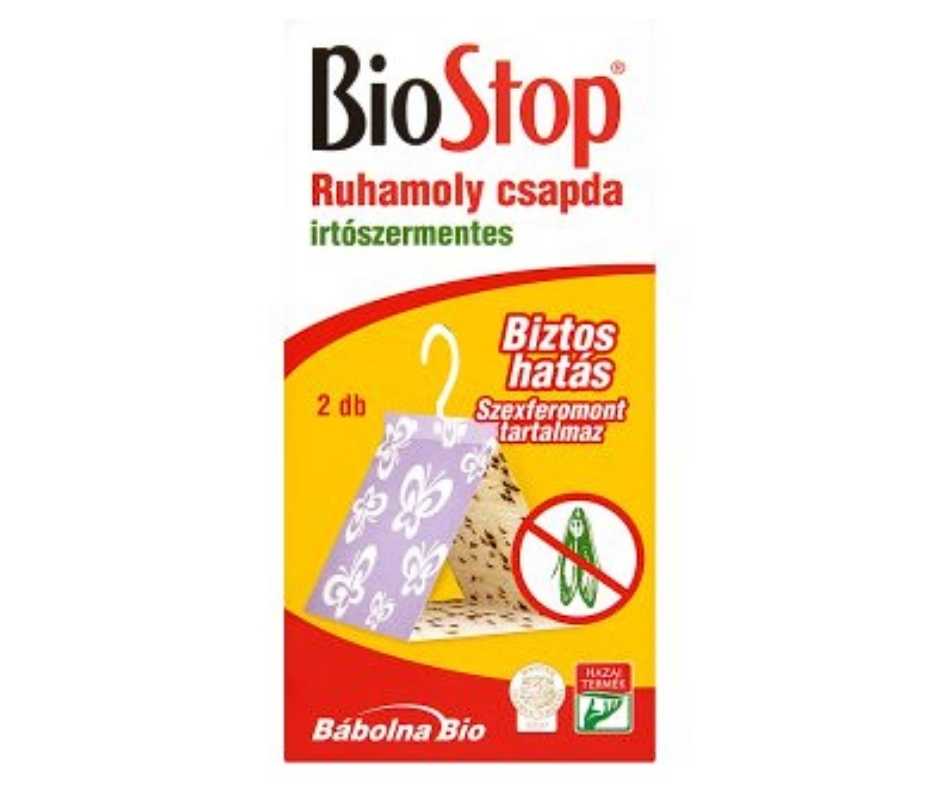 BIOSTOP ruhamoly csapda 2 db-os