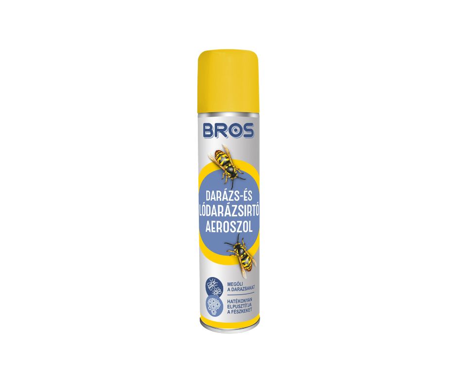 Darázs és lódarázs írtó aeroszol 300ml BROS