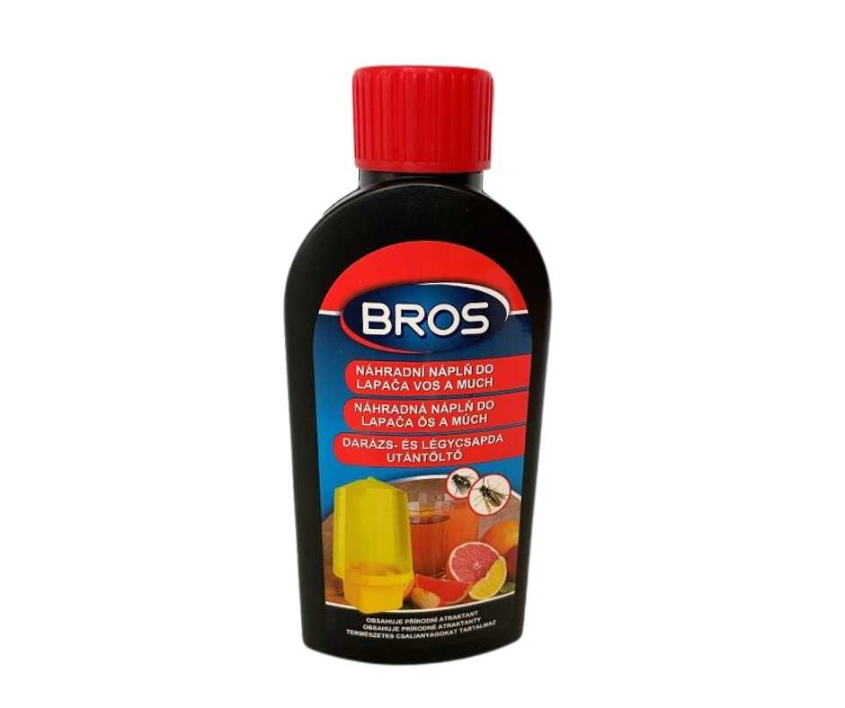 Darázs és légycsapda utántöltő folyadék 200ml BROS