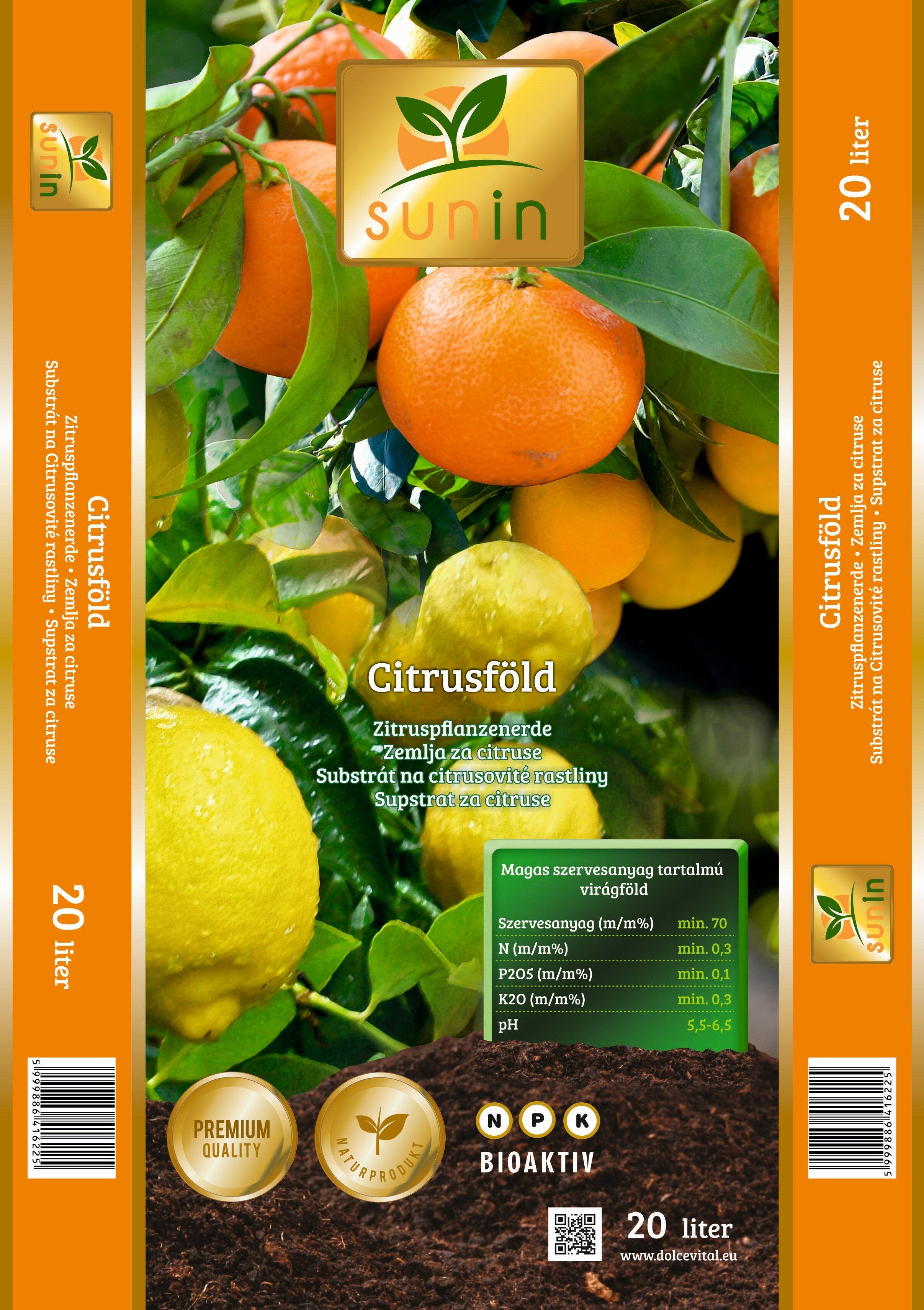 Citrusföld Sunin 20L
