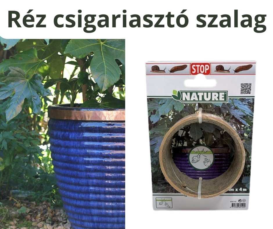 Csigariasztó rézszalag 4m*30mm