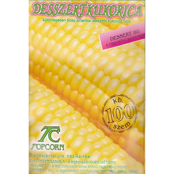 Csemegekukorcia Dessert középkorai (10-15m2) R78 100szem