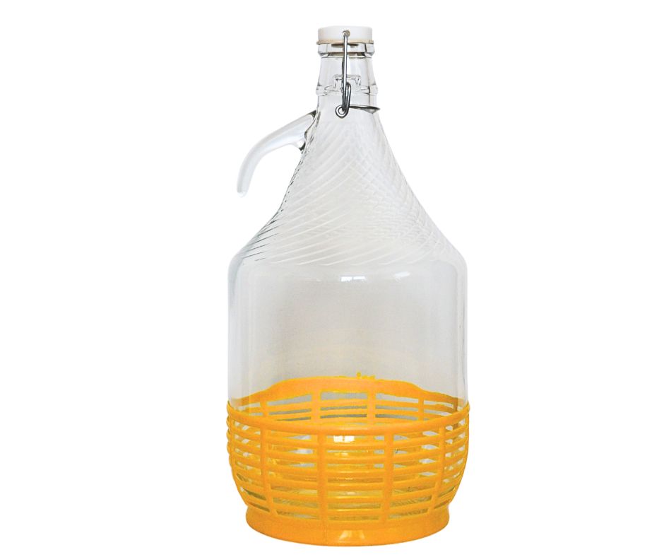 Dáma csatosüveg csatos kupakkal 5l