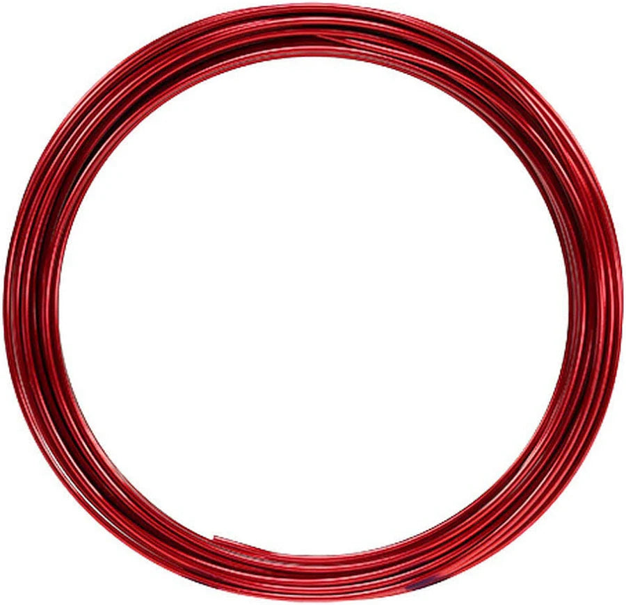 Dekordrót 1 mm 42 m piros