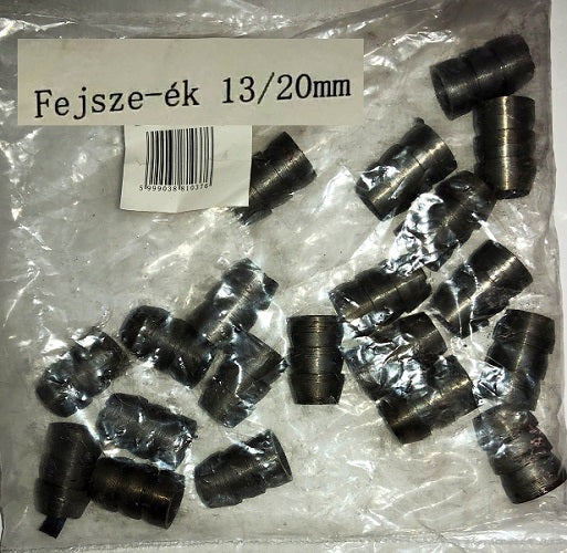 Fejsze-ék fém 13 mm 20 db-os
