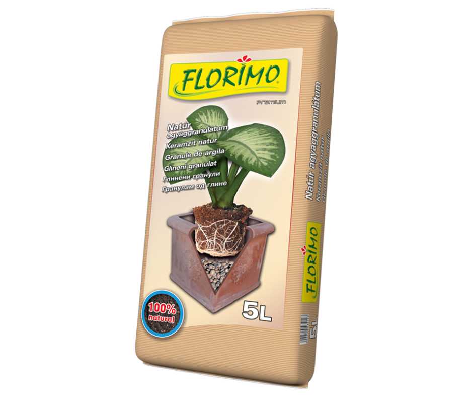 FLORIMO Agyaggranulátum natur 5/1