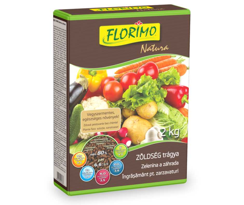FLORIMO szerves táp gran. -Zöldség 2/1