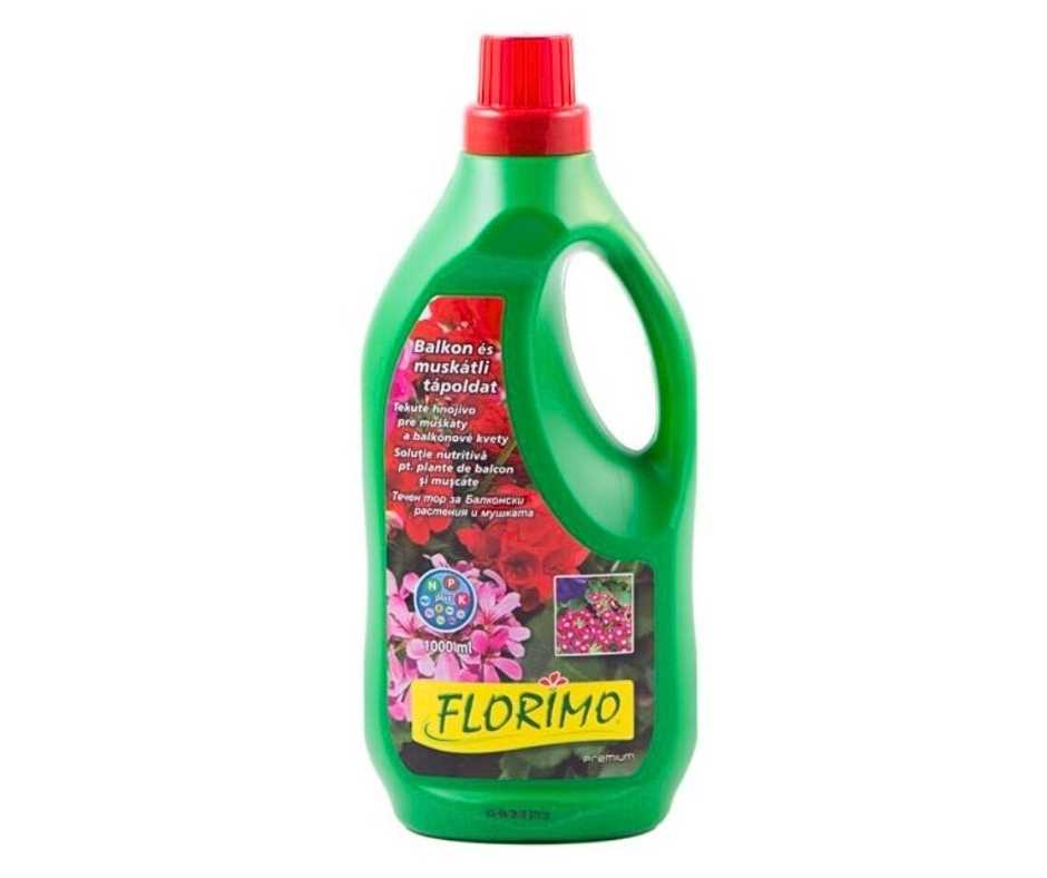FLORIMO Tápoldat Balkon-Muskátli 1/1