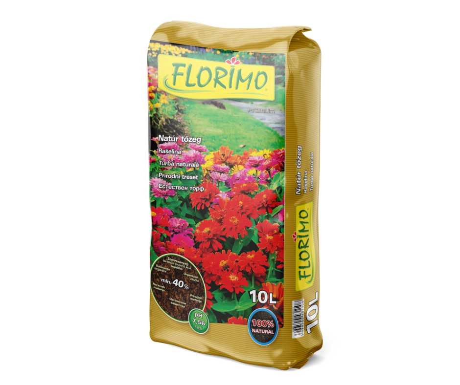 FLORIMO Tőzeg natur 10/1